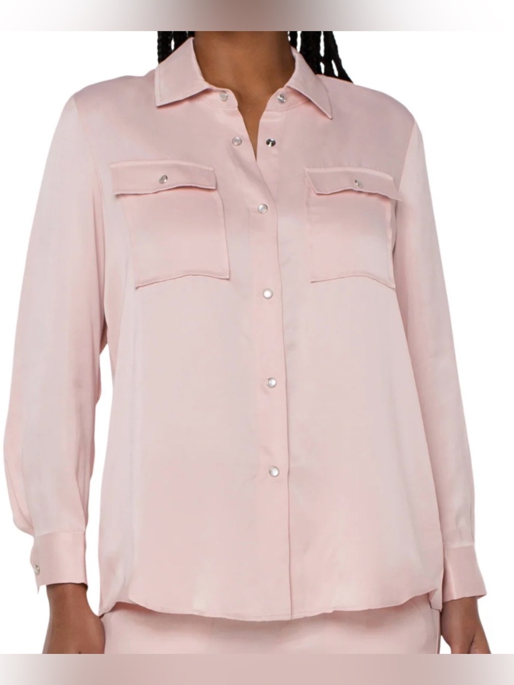 Liverpool NWT Longline Shacket.